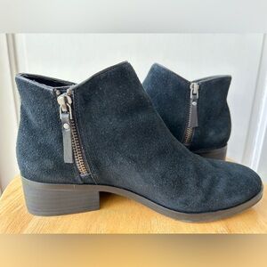 Cole Haan Hayes Suede Ankle Booties | Dual Zip | Size 6 | NWT (No Box)